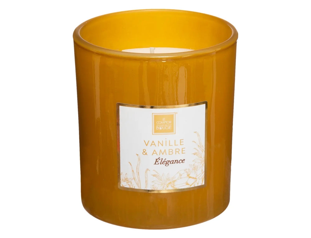 Εικόνα Αρωματικό κερί Αtmosphera με διάρκεια καύσης 40 ώρες, άρωμα Vanilla amber και διαστάσεις 8x9cm